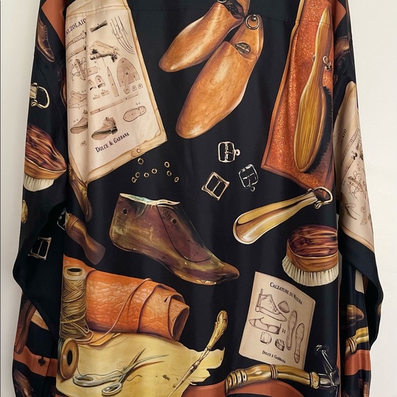 100% authentic silk Dolce & Gabbana - Picture 3 of 3